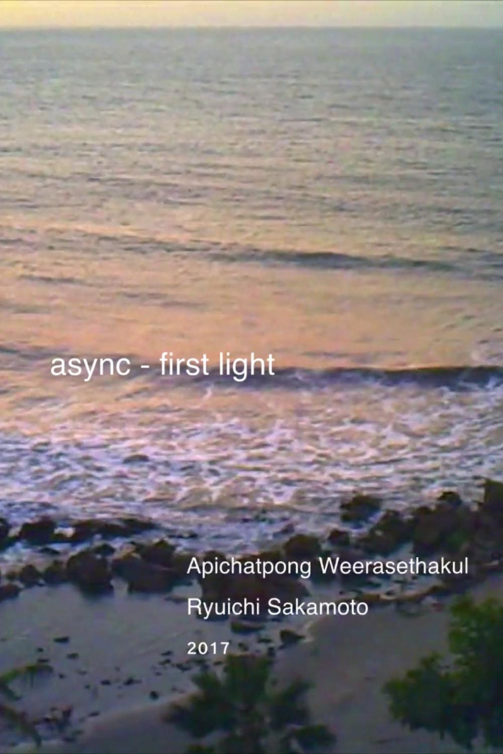 Постер async - first light